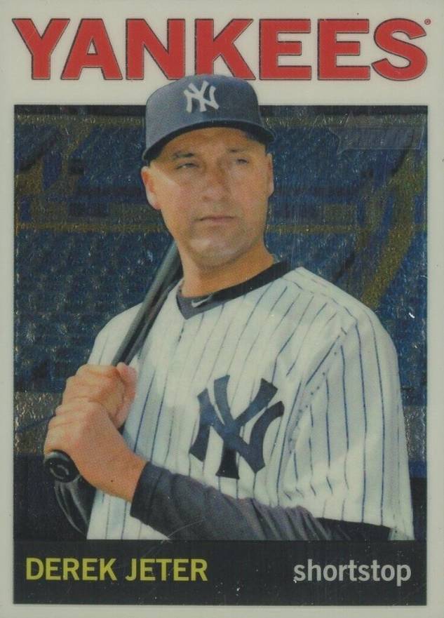 2013 Topps Heritage Chrome Derek Jeter #HC2 Baseball Card