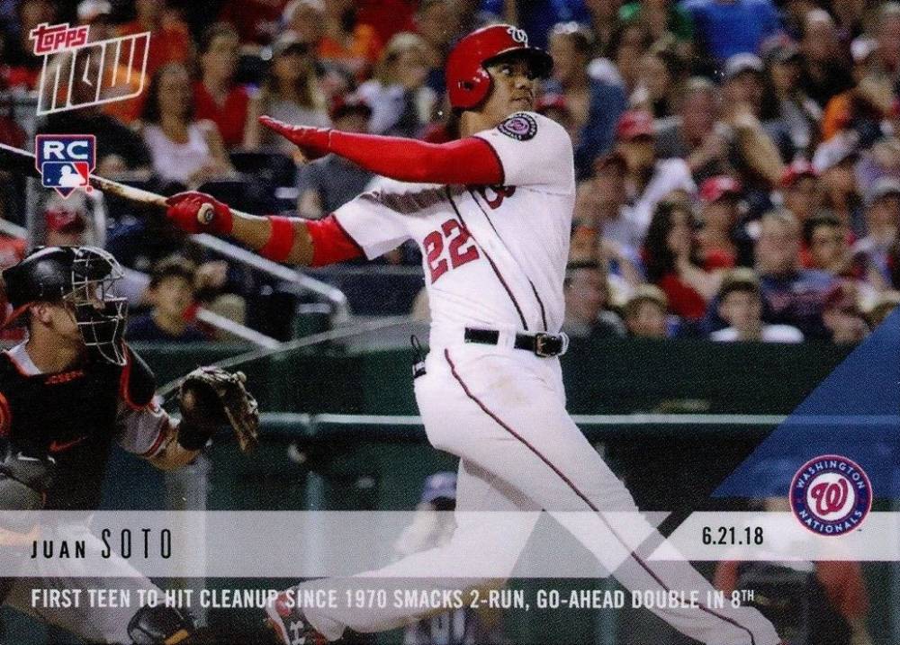 2018 Topps Now  Juan Soto #351 Baseball Card