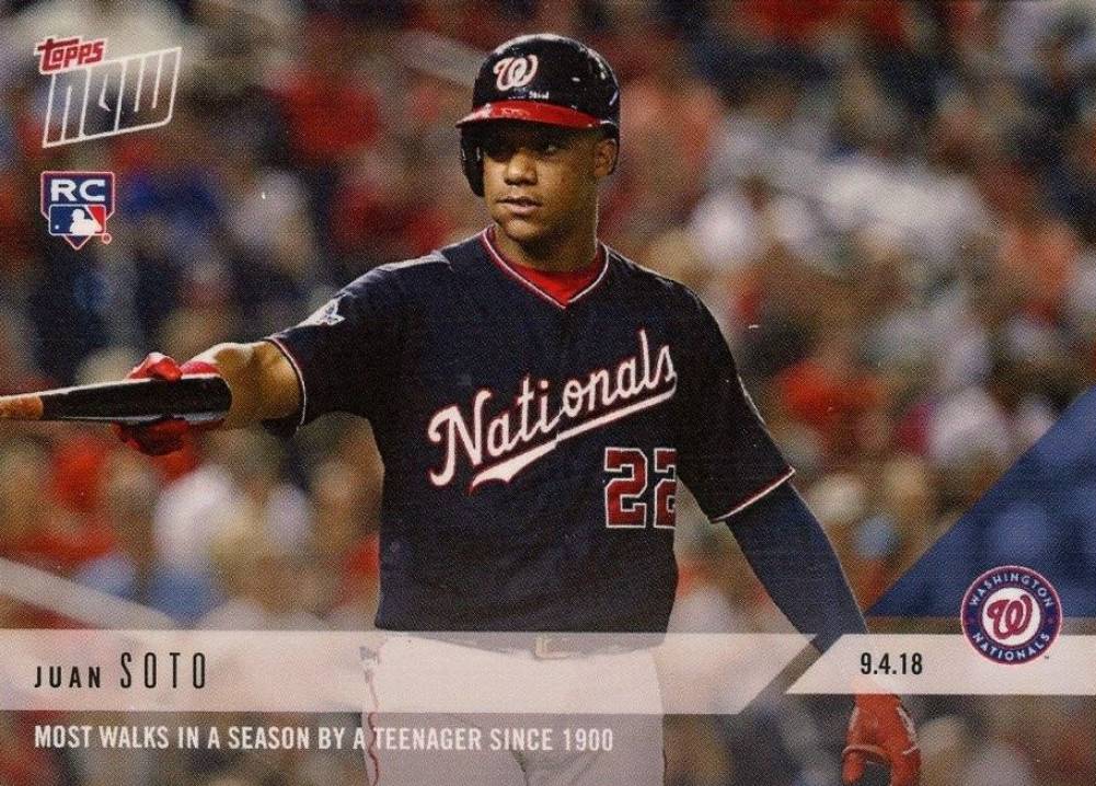 2018 Topps Now  Juan Soto #688 Baseball Card