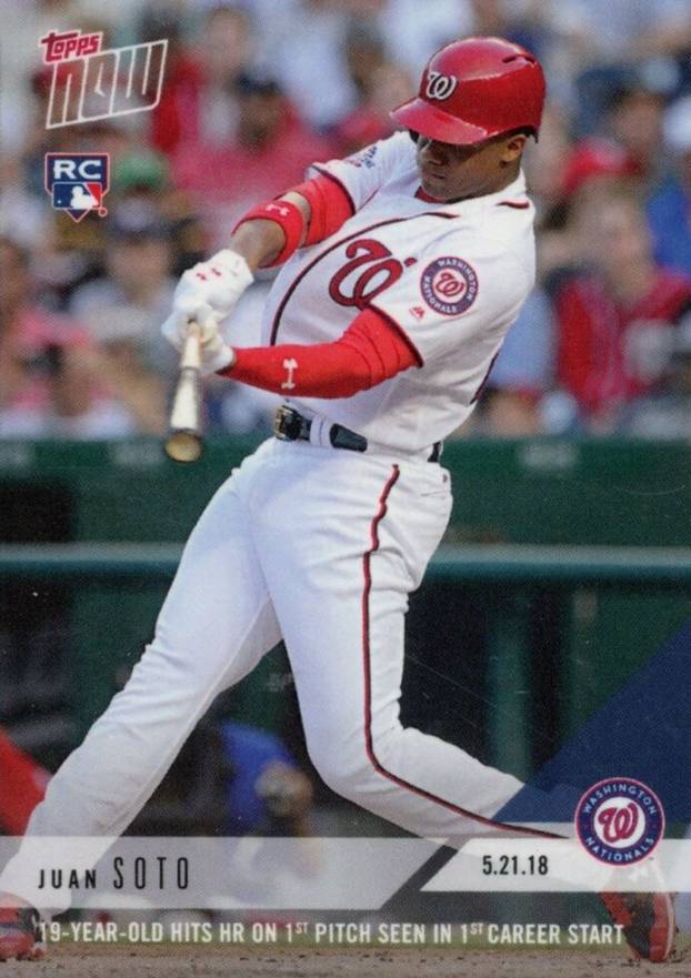 2018 Topps Now  Juan Soto #235 Baseball Card