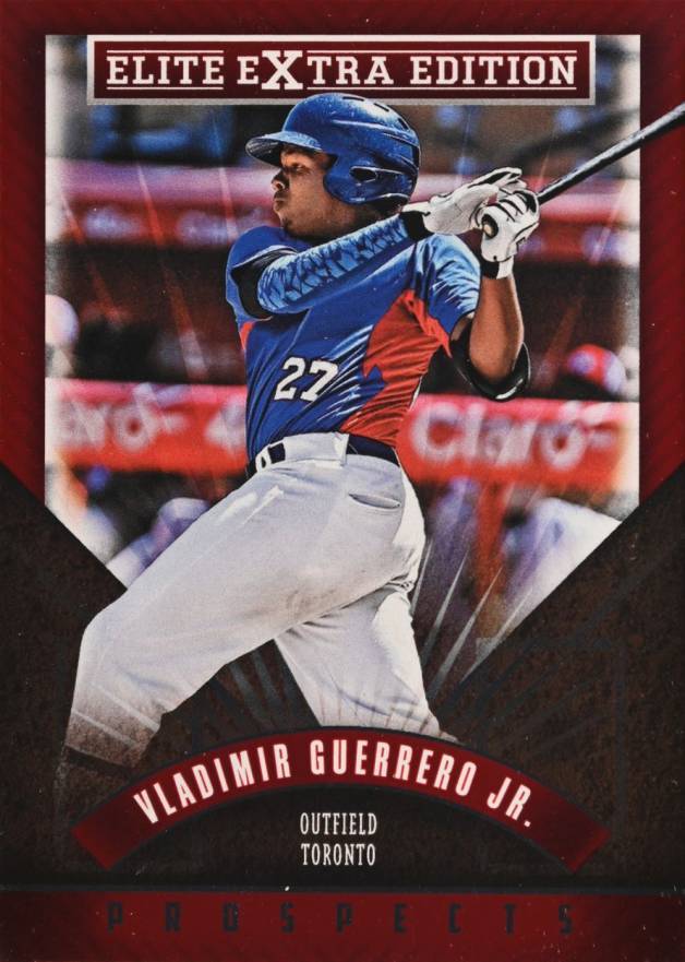 2015 Panini Elite Extra Edition Vladimir Guerrero Jr. #169 Baseball Card