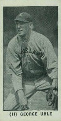 1928 Yuengling's Ice Cream George Uhle #11 Baseball Card