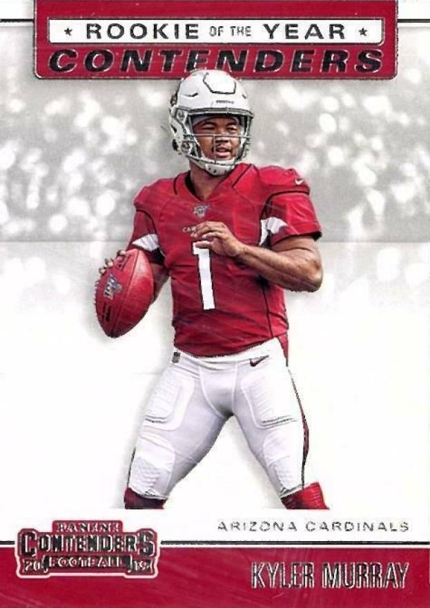 2019 Panini Contenders Rookie of the Year Contenders Kyler Murray #KM Football Card