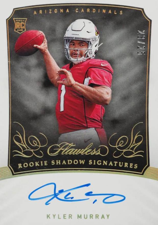 2019 Panini Flawless Rookie Shadow Signatures Kyler Murray #RSSKM Football Card