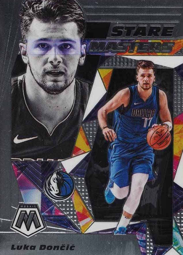 2019 Panini Mosaic Stare Masters Luka Doncic #18 Basketball Card