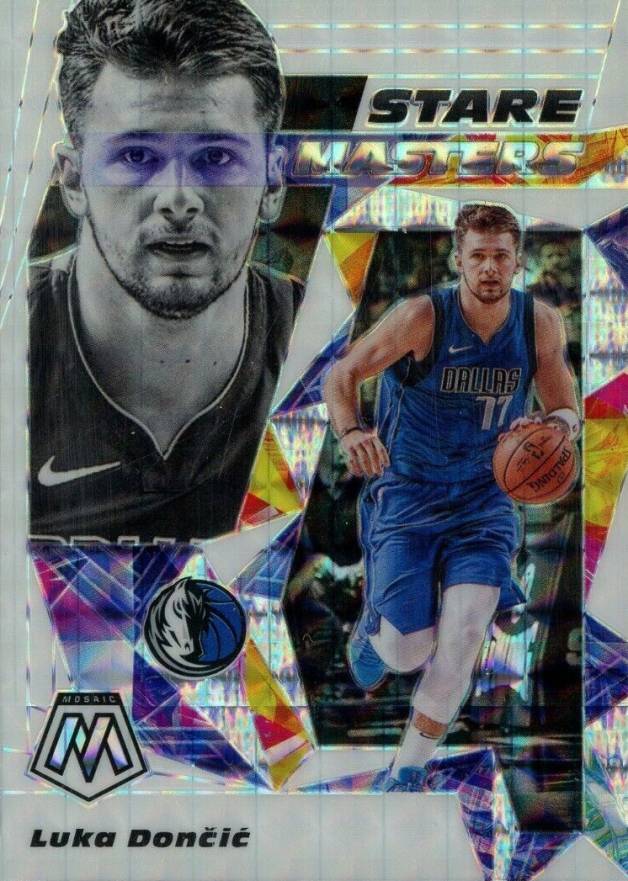 2019 Panini Mosaic Stare Masters Luka Doncic #18 Basketball Card