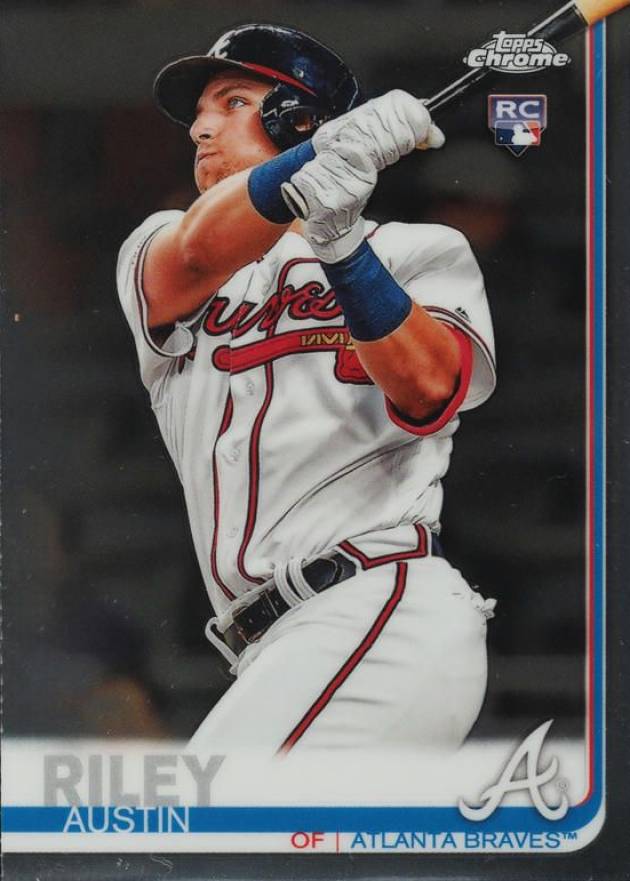 2019 Topps Chrome Update  Austin Riley #37 Baseball Card