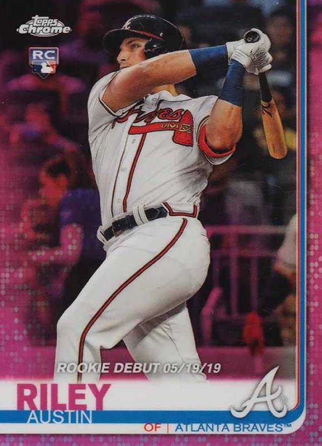 2019 Topps Chrome Update  Austin Riley #61 Baseball Card