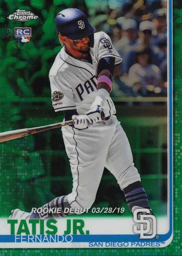 2019 Topps Chrome Update  Fernando Tatis Jr. #54 Baseball Card