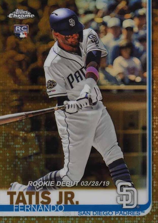 2019 Topps Chrome Update  Fernando Tatis Jr. #54 Baseball Card