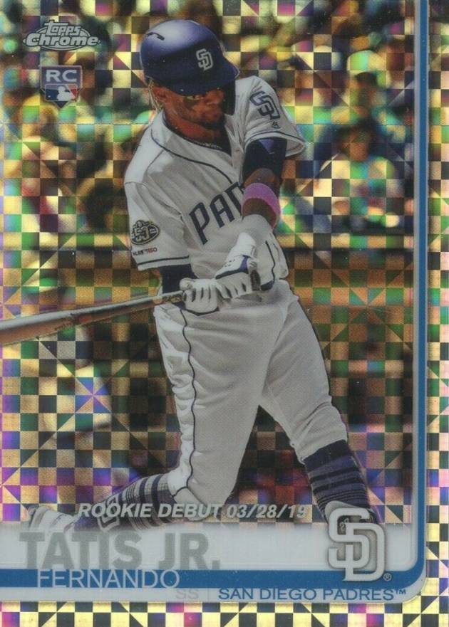 2019 Topps Chrome Update  Fernando Tatis Jr. #54 Baseball Card