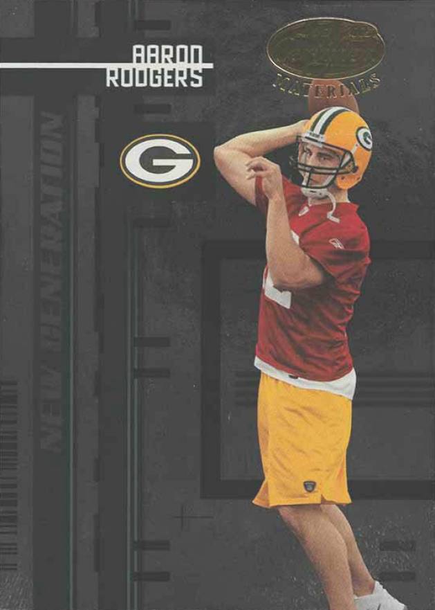 2005 Leaf Certified Materials Aaron Rodgers #162 Football Card