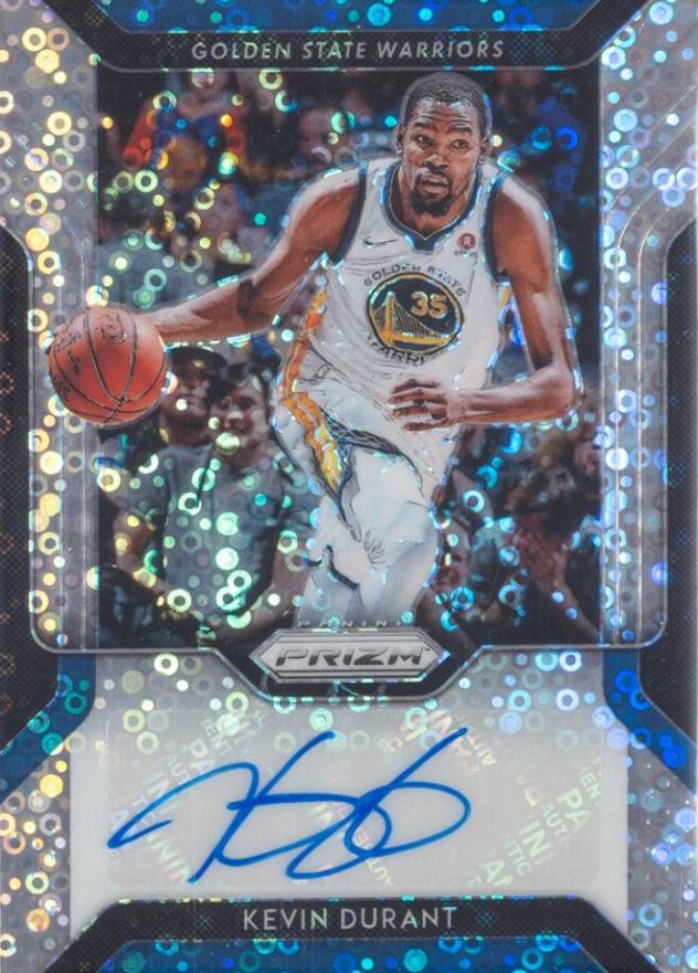 2018 Panini Prizm Fast Break Autographs Kevin Durant #FBKDR Basketball Card