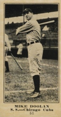 1916 Famous & Barr Co. Mike Doolan #51 Baseball Card