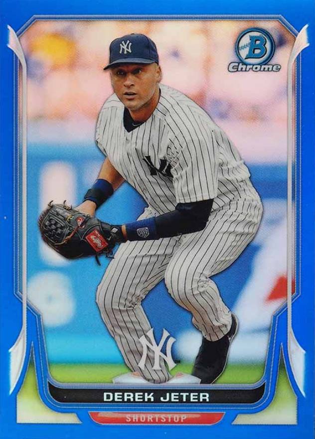 2014 Bowman Chrome Derek Jeter #89 Baseball Card