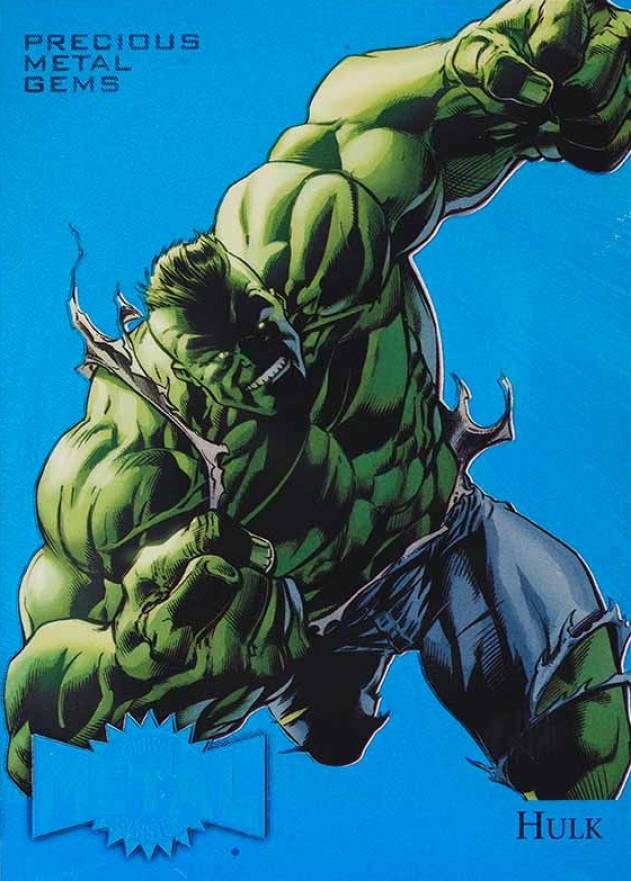 2015 Fleer Retro Marvel Marvel Metal Blaster Hulk #20 Non-Sports Card