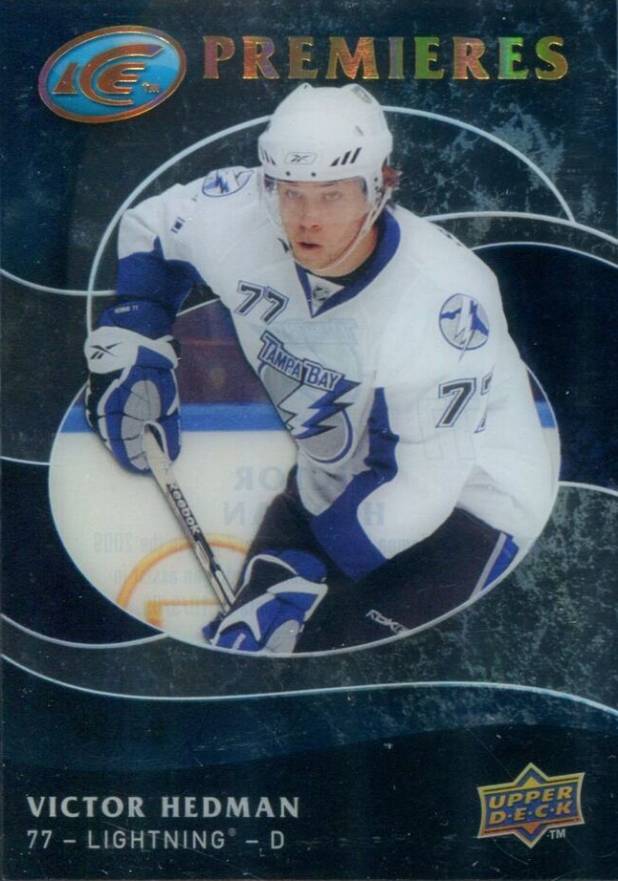 2009 Upper Deck Ice Victor Hedman #182 Hockey Card