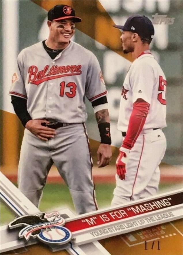 2017 Topps Update "M" Is for "Mashing" #US115 Baseball Card