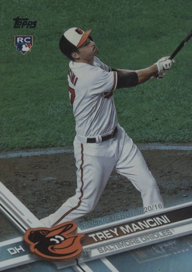 2017 Topps Update Trey Mancini #US227 Baseball Card