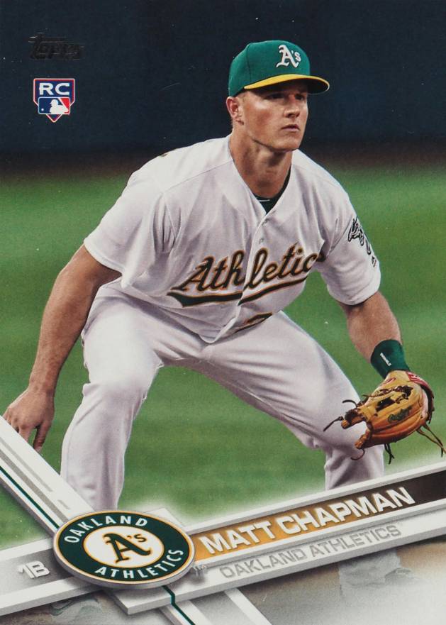 2017 Topps Update Matt Chapman #US4 Baseball Card