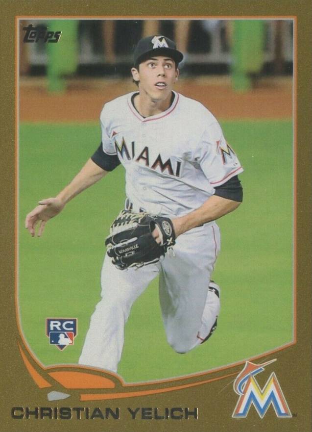 2013 Topps Update Christian Yelich #US290 Baseball Card