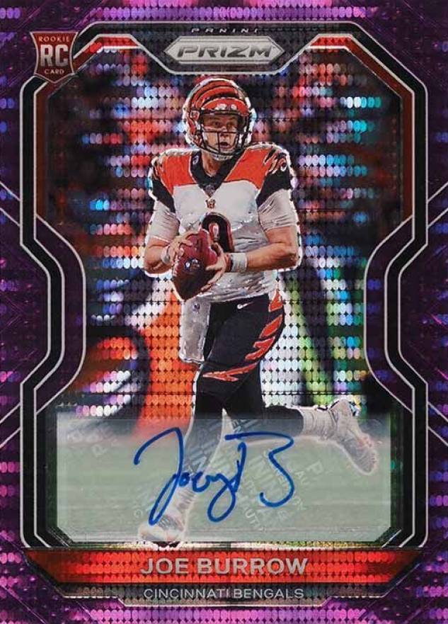 2020 Panini Prizm Joe Burrow #307 Football Card