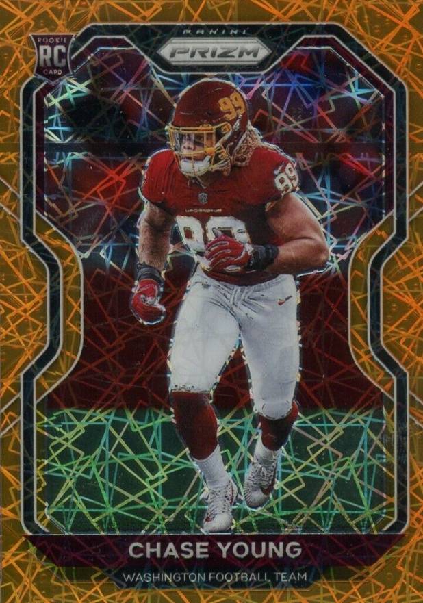 2020 Panini Prizm Chase Young #383 Football Card