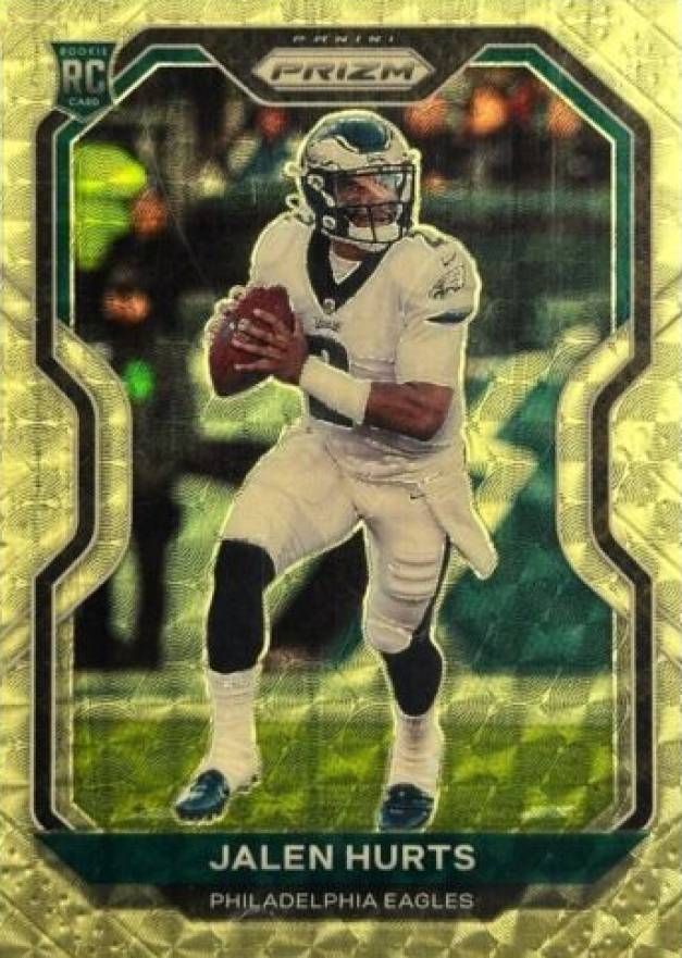 2020 Panini Prizm Jalen Hurts #343 Football Card