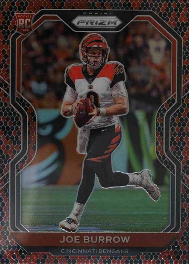 2020 Panini Prizm Joe Burrow #307 Football Card