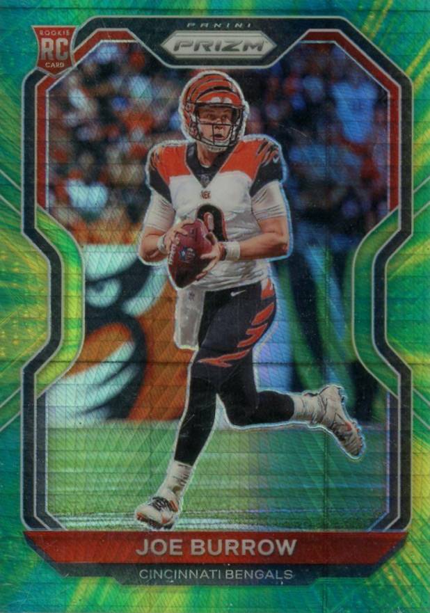 2020 Panini Prizm Joe Burrow #307 Football Card