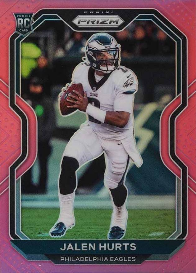 2020 Panini Prizm Jalen Hurts #343 Football Card