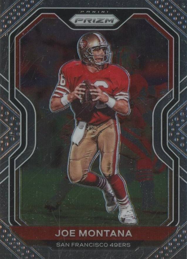 2020 Panini Prizm Joe Montana #290 Football Card