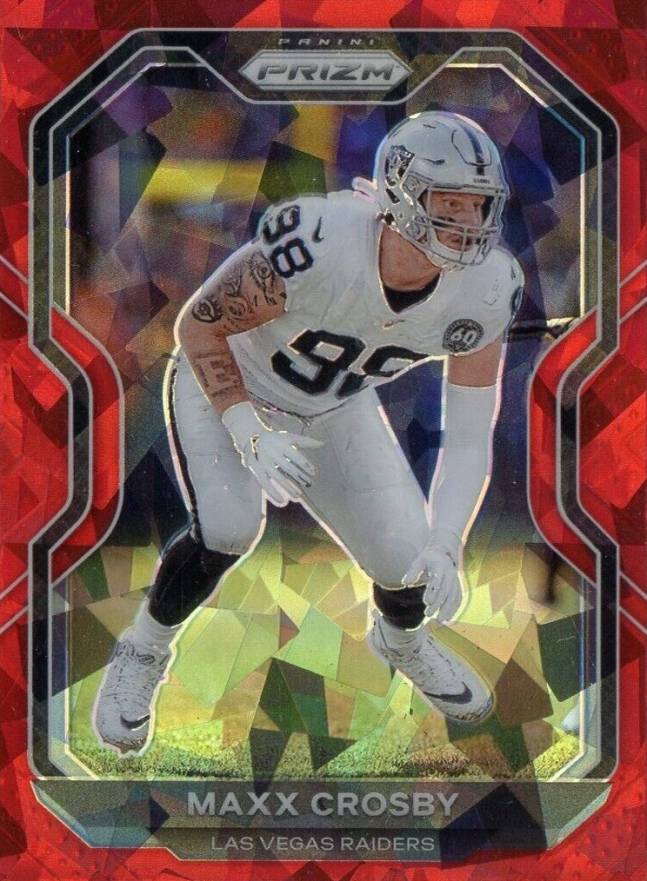 2020 Panini Prizm Maxx Crosby #136 Football Card