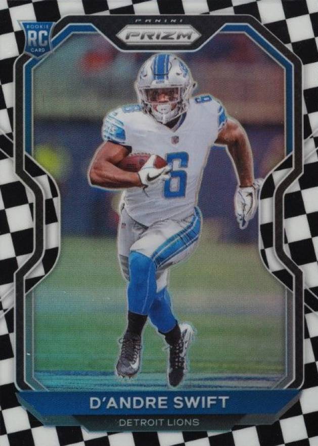 2020 Panini Prizm D'Andre Swift #358 Football Card