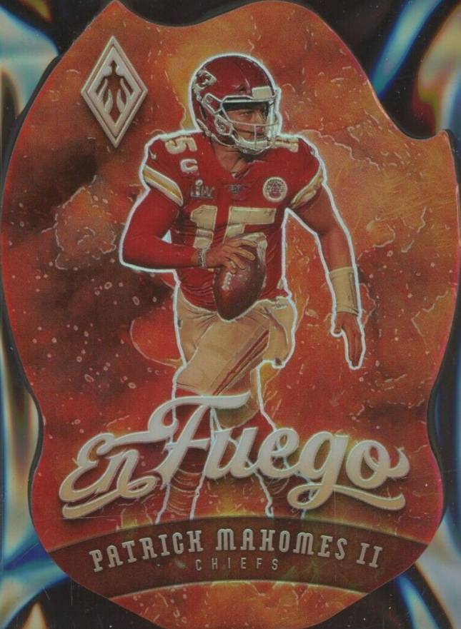 2020 Panini Phoenix En Fuego Patrick Mahomes II #2 Football Card