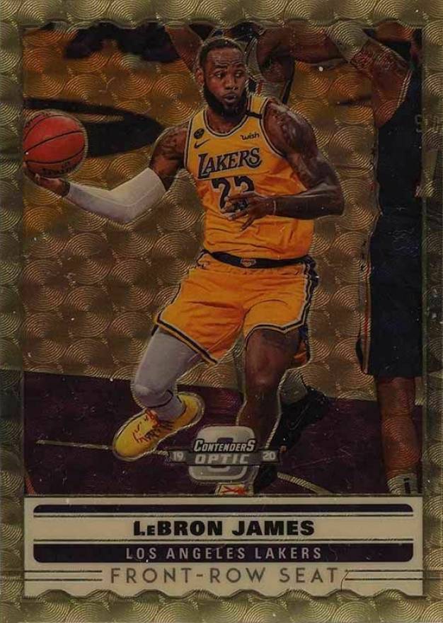 2019 Panini Contenders Optic Front Row Seat LeBron James #3 Basketball Card