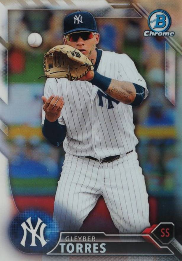 2016 Bowman Draft  Gleyber Torres #BDC143 Baseball Card