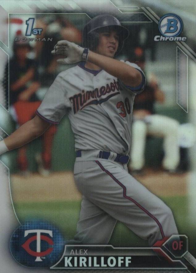 2016 Bowman Draft  Alex Kirilloff #BDC90 Baseball Card