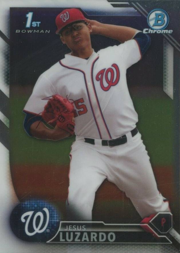 2016 Bowman Draft  Jesus Luzardo #BDC59 Baseball Card