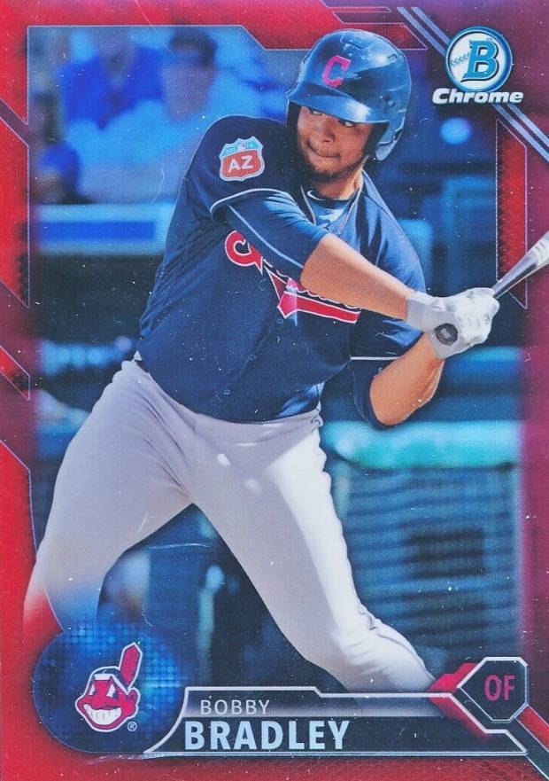 2016 Bowman Draft  Bobby Bradley #BDC172 Baseball Card