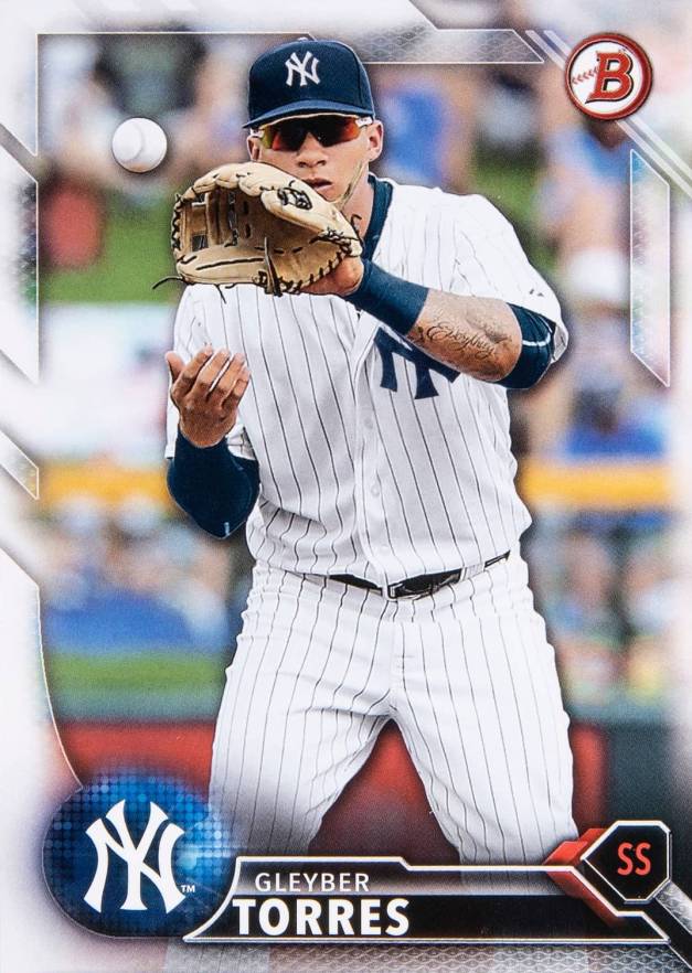 2016 Bowman Draft  Gleyber Torres #BD160 Baseball Card