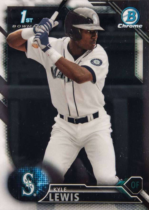 2016 Bowman Draft  Kyle Lewis #BDC60 Baseball Card