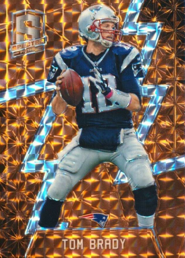 2016 Panini Spectra Tom Brady #76 Football Card