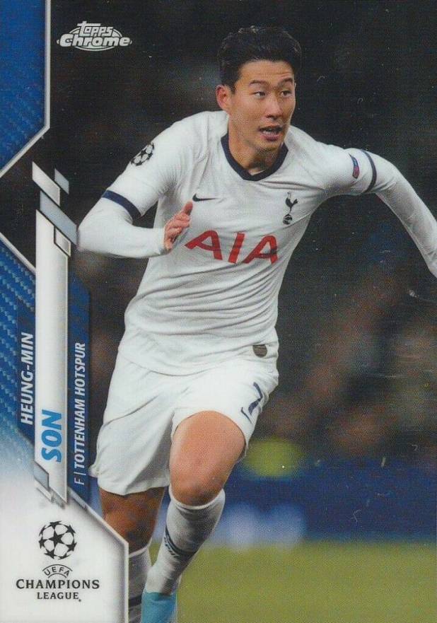 2019 Topps Chrome UEFA Champions League Heung-Min Son #85 Soccer Card