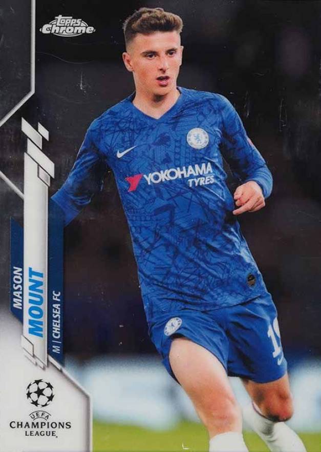 2019 Topps Chrome UEFA Champions League Mason Mount #30 Soccer Card