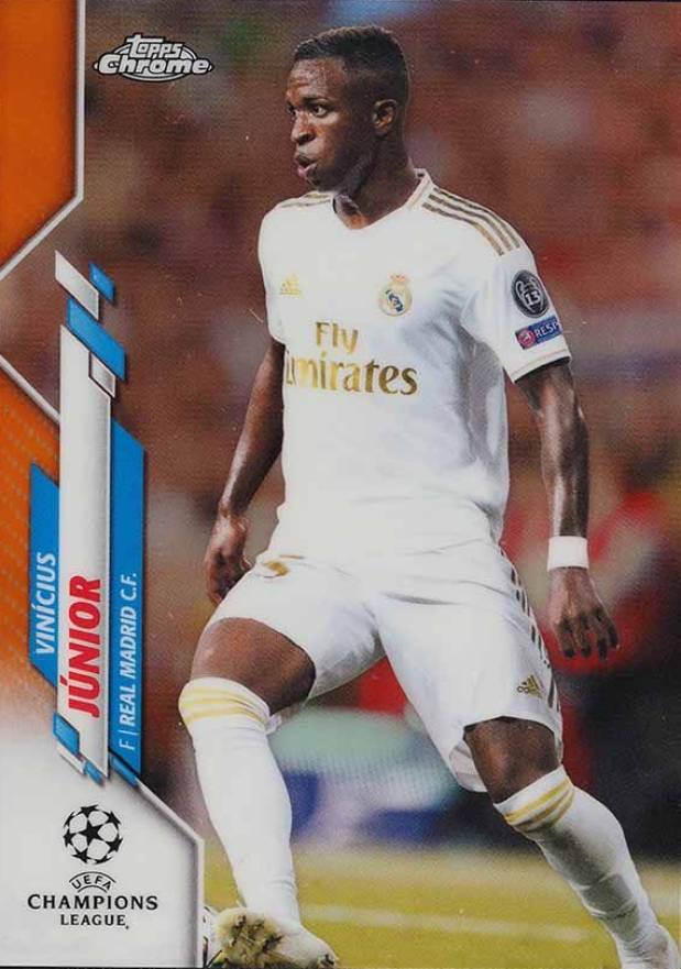 2019 Topps Chrome UEFA Champions League Vinicius Junior #33 Soccer Card