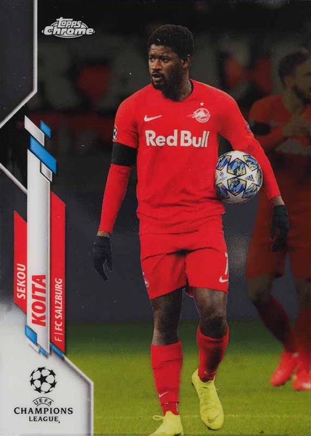 2019 Topps Chrome UEFA Champions League Sekou Koita #78 Soccer Card