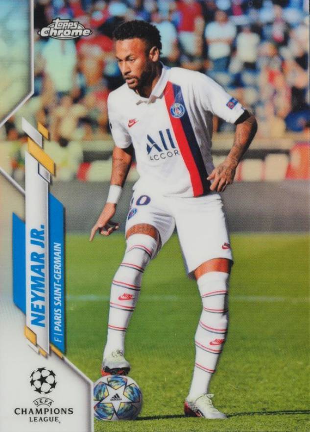 2019 Topps Chrome UEFA Champions League Neymar Jr. #95 Soccer Card