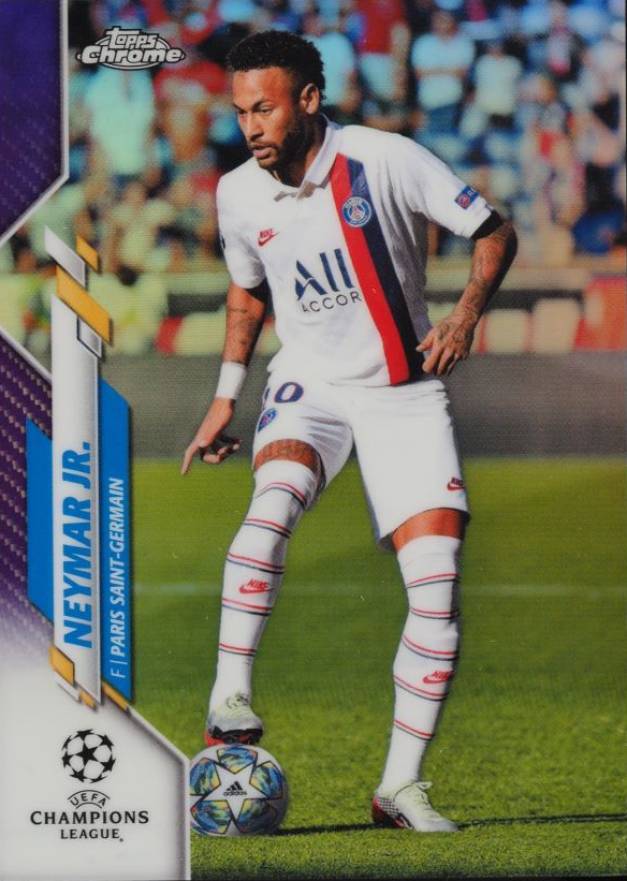 2019 Topps Chrome UEFA Champions League Neymar Jr. #95 Soccer Card