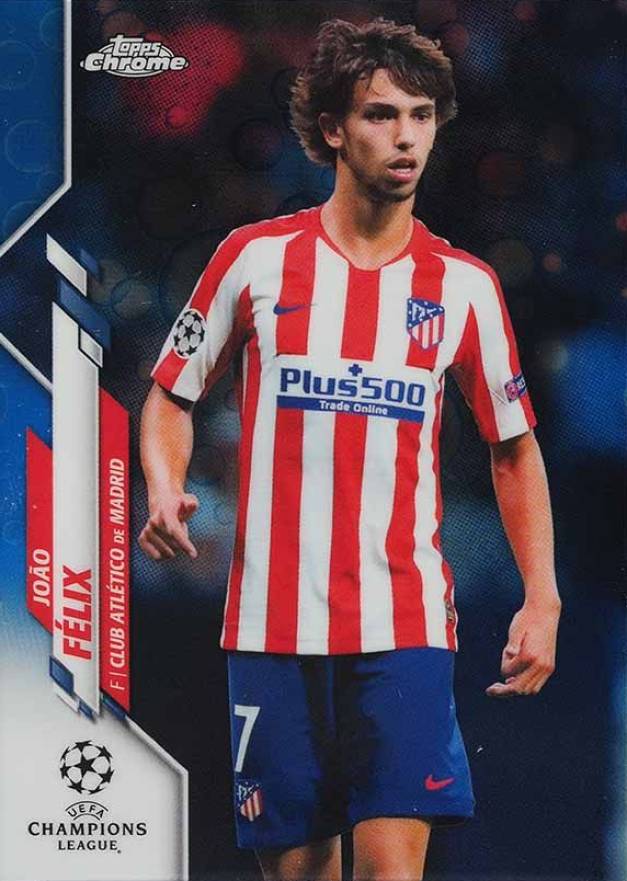 2019 Topps Chrome UEFA Champions League Joao Felix #25 Soccer Card